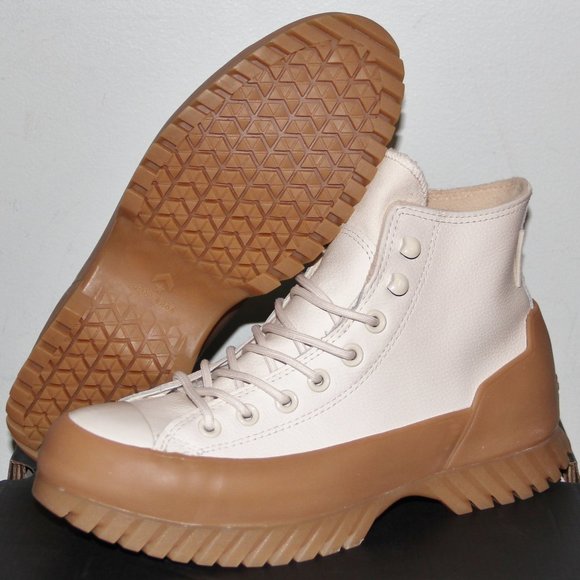 Converse Chuck Taylor All Star Hi Lugged Winter 2.0 Shoes Women 6.5 Mens 4.5 - Picture 1 of 8